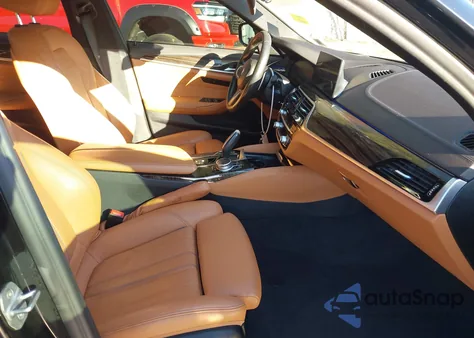 2020 BMW 540I xDrive из США, поврежденный, VIN WBAJS3C01LCD85955